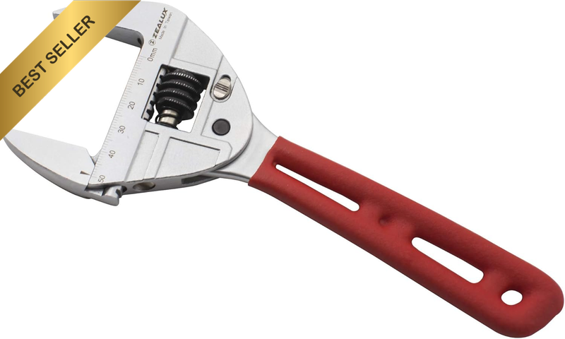 Large Opening Ratchet Wrench Activity Border Features a Lightweight Handle Desig