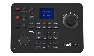 BZBGEAR Universal Advanced Serial and IP PTZ Joystick Controller with POE