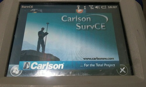 Carlson Surveyor 2 GPS GNSS Total Station Data Collector w/ SurvCE Internal GPS