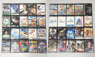 Lot of 40 PS2 PlayStation 2 Games Sony Japanese Japan Import NTSC-J WHOLESALE