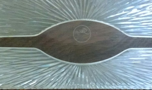 Celebrity Lucite Tissue Box Acrylic Starburst Hollywood Regency Mid Century MCM