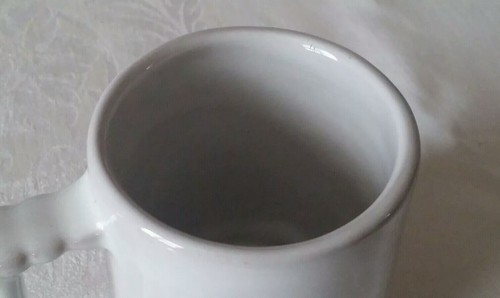 FRANKOMA POTTERY Blue Bonnet Flower COFFEE MUG Cup C1