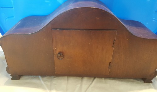 VINTAGE WESTMINSTER 1940'S FRANZ HERMLE SOLAR GERMAN CHIME MANTEL CLOCK WORKS