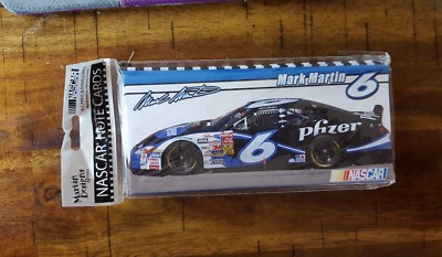 NASCAR ~ MARK MARTIN #6 PFIZER (NOTE CARDS) *NOS* Ltd Promo