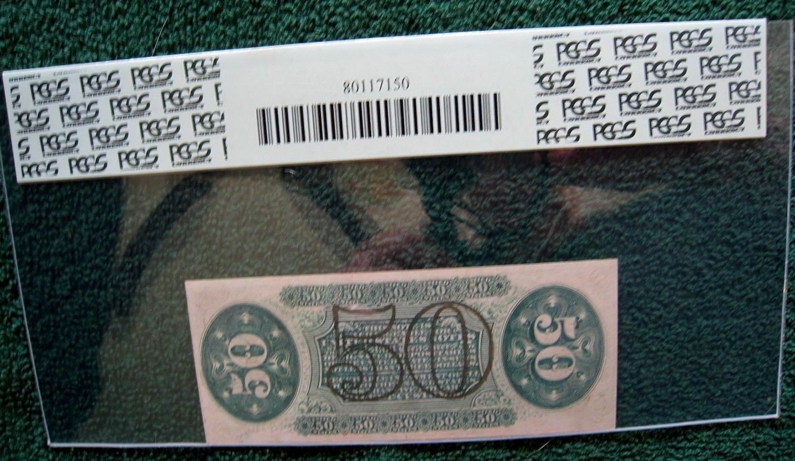 Fr#1358  Third Issue  50cent  3rd Issue PCGS 63PPQ...Low start Price !!!!!