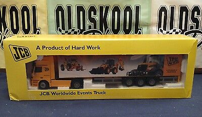 JOAL JCB MERCEDES ACTROS WORLDWIDE EVENTS TRUCK CAMION 1:50 REF 359