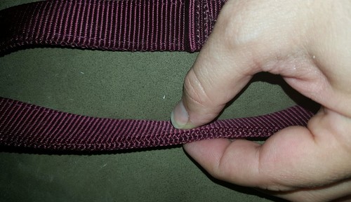 Four Paws BURGUNDY Double ply nylon 1