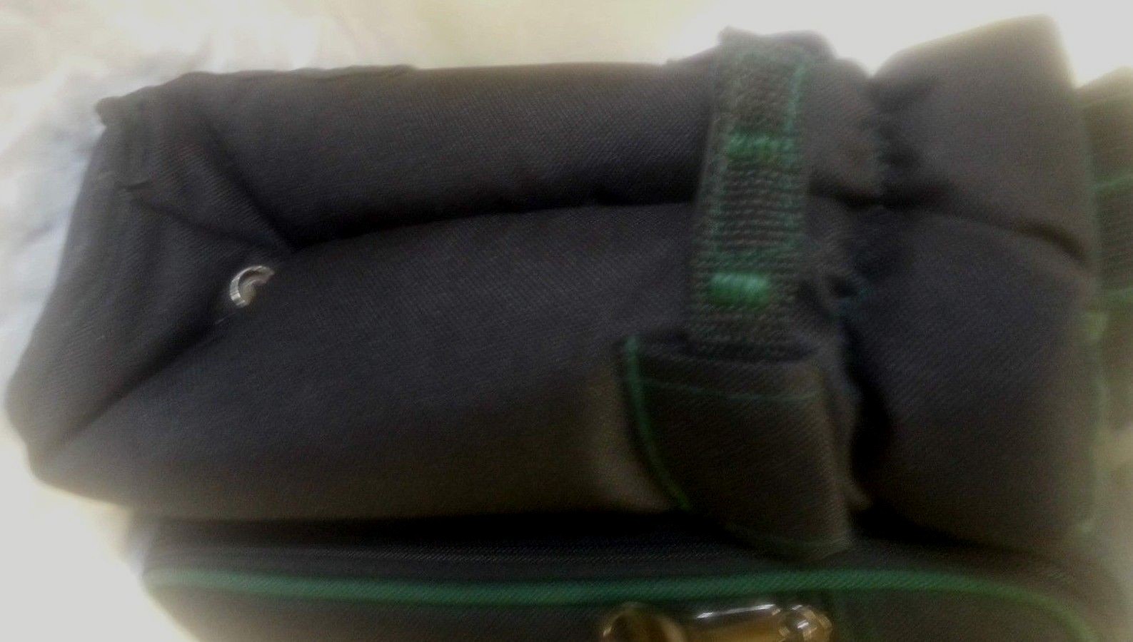 Picnic Time~ Insulated Wine and Cheese Tote Cooler Lunch Pack Black & Green Nice