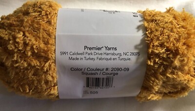 LOT of 2-JUST PLUSH Premier Yarn 1.75 oz ea
