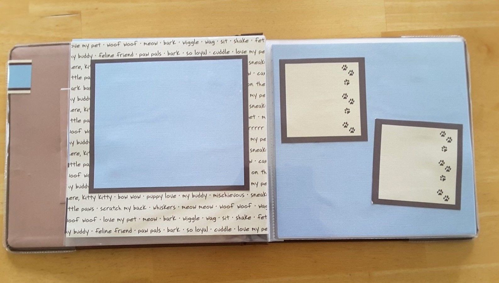 Colorbok 8 X 8 Post Bound Memory Book- Pets 20 pages