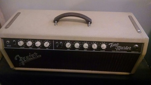 FENDER TONEMASTER ELECTRIC GUITAR AMPLIFIER HEAD AND 2x12 CABINET
