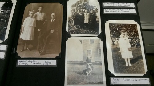 FAMILY Tree PHOTO ALBUM 1899+ ID'd Zank Helmke  WI 4 Generations
