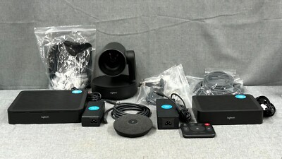 Logitech Rally Video Conference System Table Hubs TAP & Cam/Mic Free Shipping