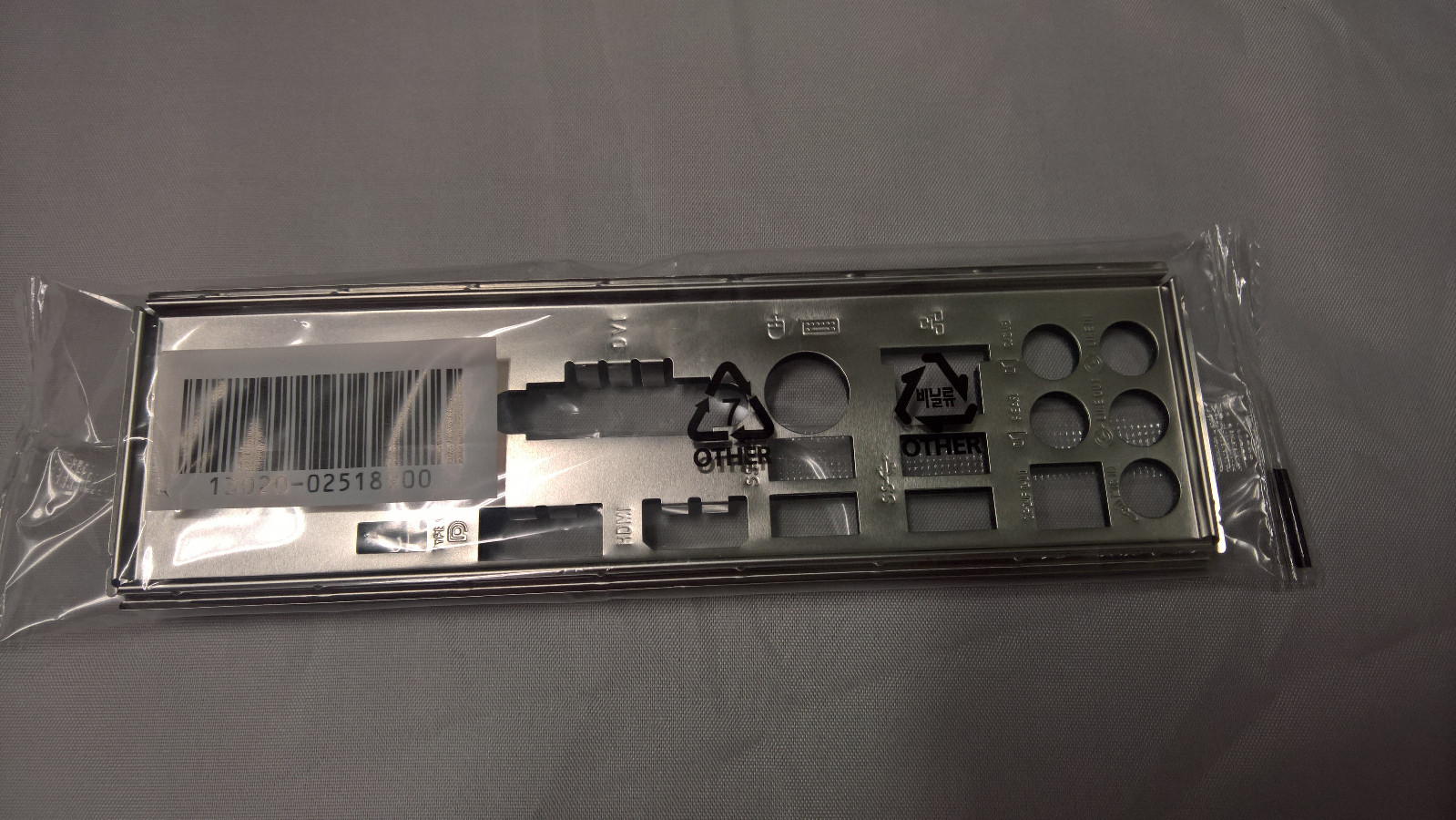 NEW Original ATX Blende I/O shield ASUS PRIME Z270-A Z270-A Backplate #T3512 YS
