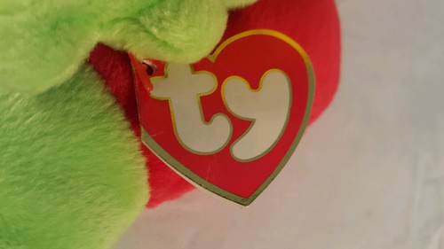 Ty Ribbit Red Frog Soft Floppy Large Plush Huggable Cuddly With Tag 1998