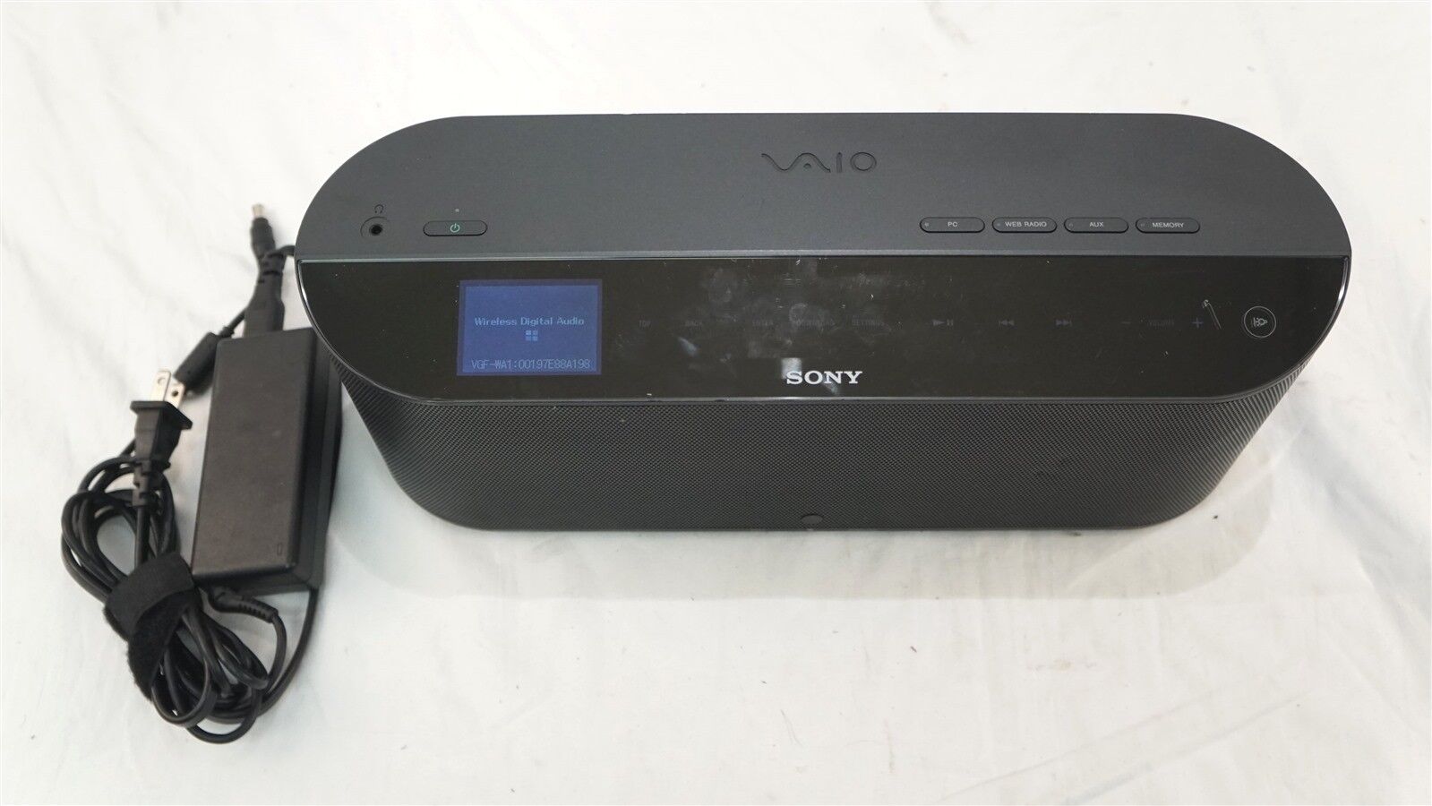 Sony VAIO VGF-WA1 Wireless Digital Music Streamer Black Sony VAIO VGF-WA1 Wireless Digital Music Streamer Black