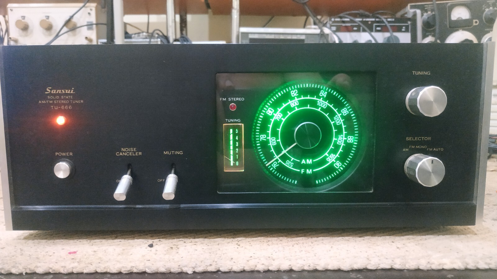 SANSUI チューナー TU-666