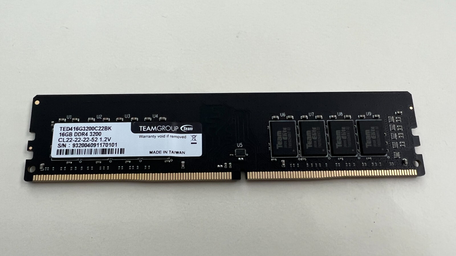 ELITE DDR4 2666Mhz 2枚セット 32gb(16gb2枚)