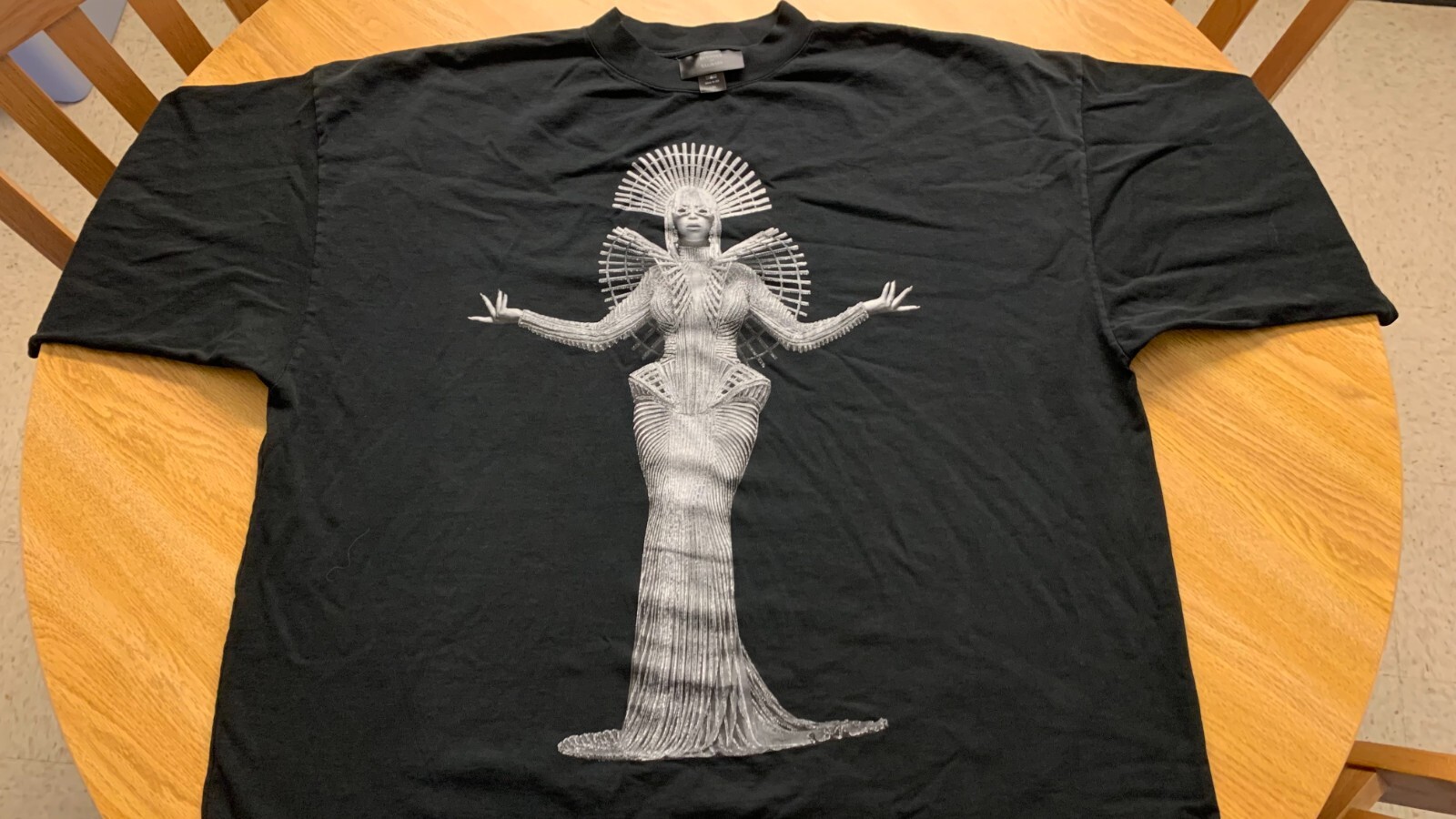 ✨レアデザイン✨ BEYONCE プリントTシャツ グレー Lサイズ相当