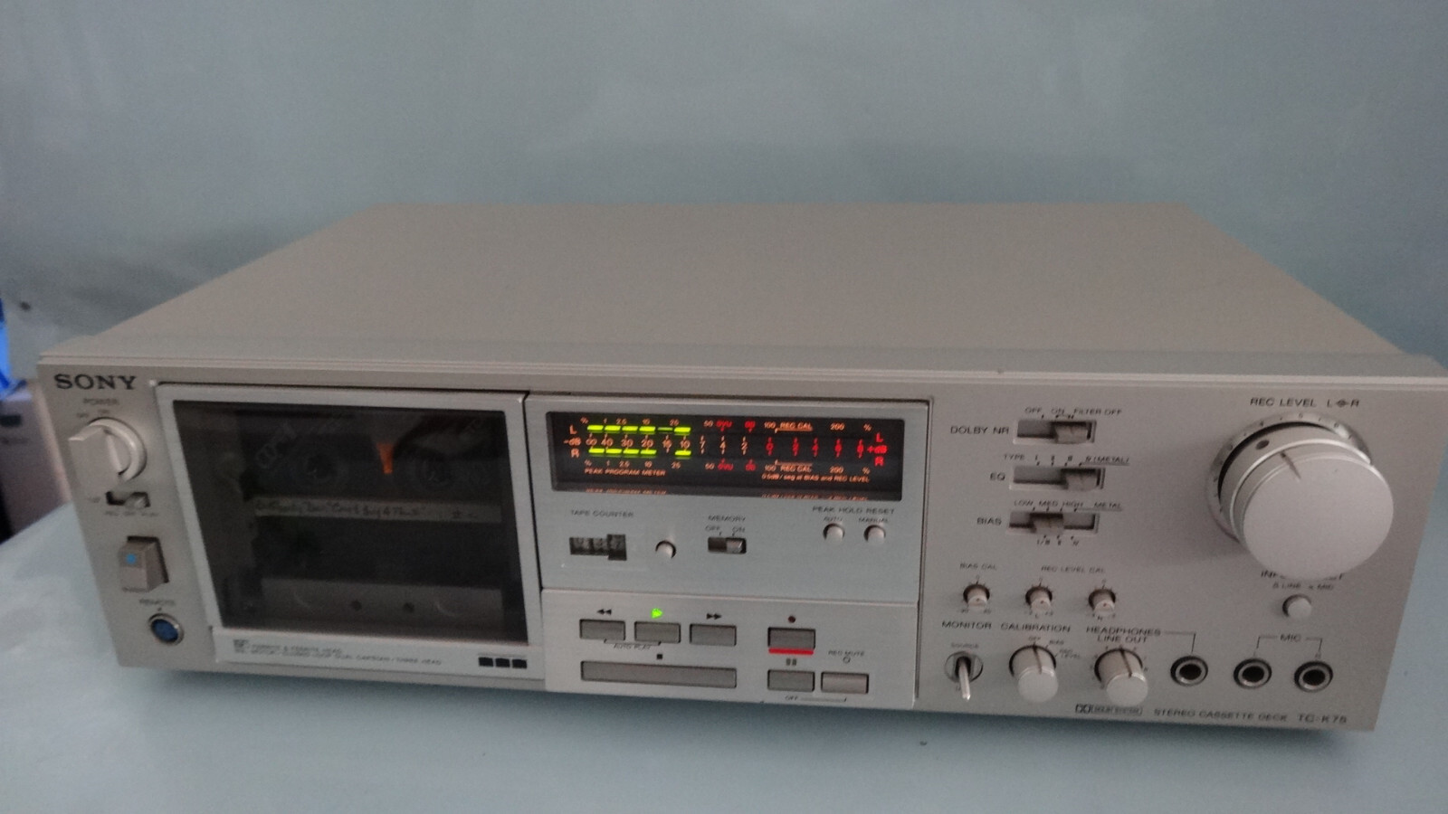 SONY ソニー TC-K75 カセットデッキ 3HEAD CASSETTE DECK ステレオ