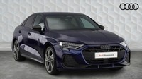 2025 Audi A3 TFSI 35 Black Edition S Tronic Euro 6 4-door Saloon Petrol Automati