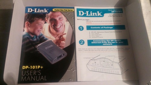D-LINK DP-101P+ Pocket Size Ethernet Print Server