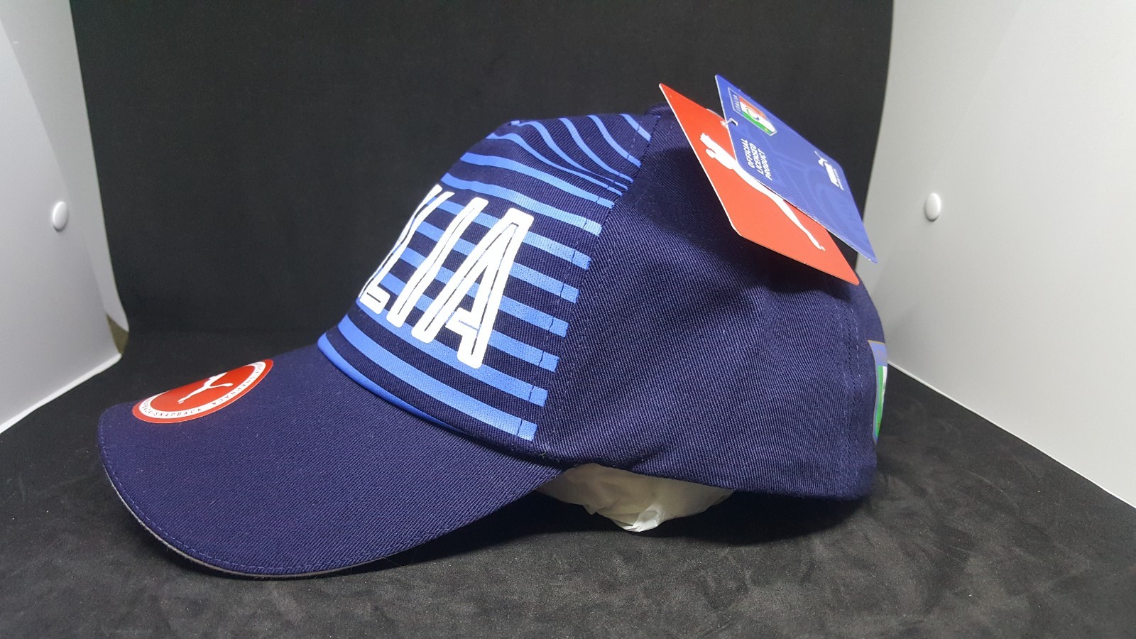 PUMA Italia Fanwear Snapback Hat Blue