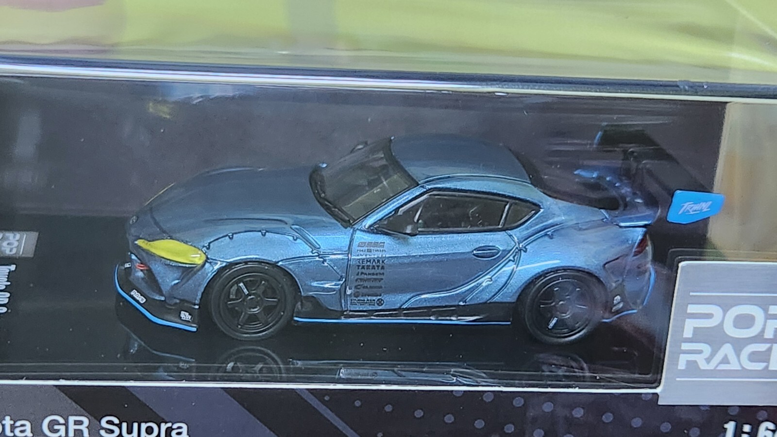 1:64 Pop race Toyota Toyota GR Supra A90 Pandem Rocky Bunny