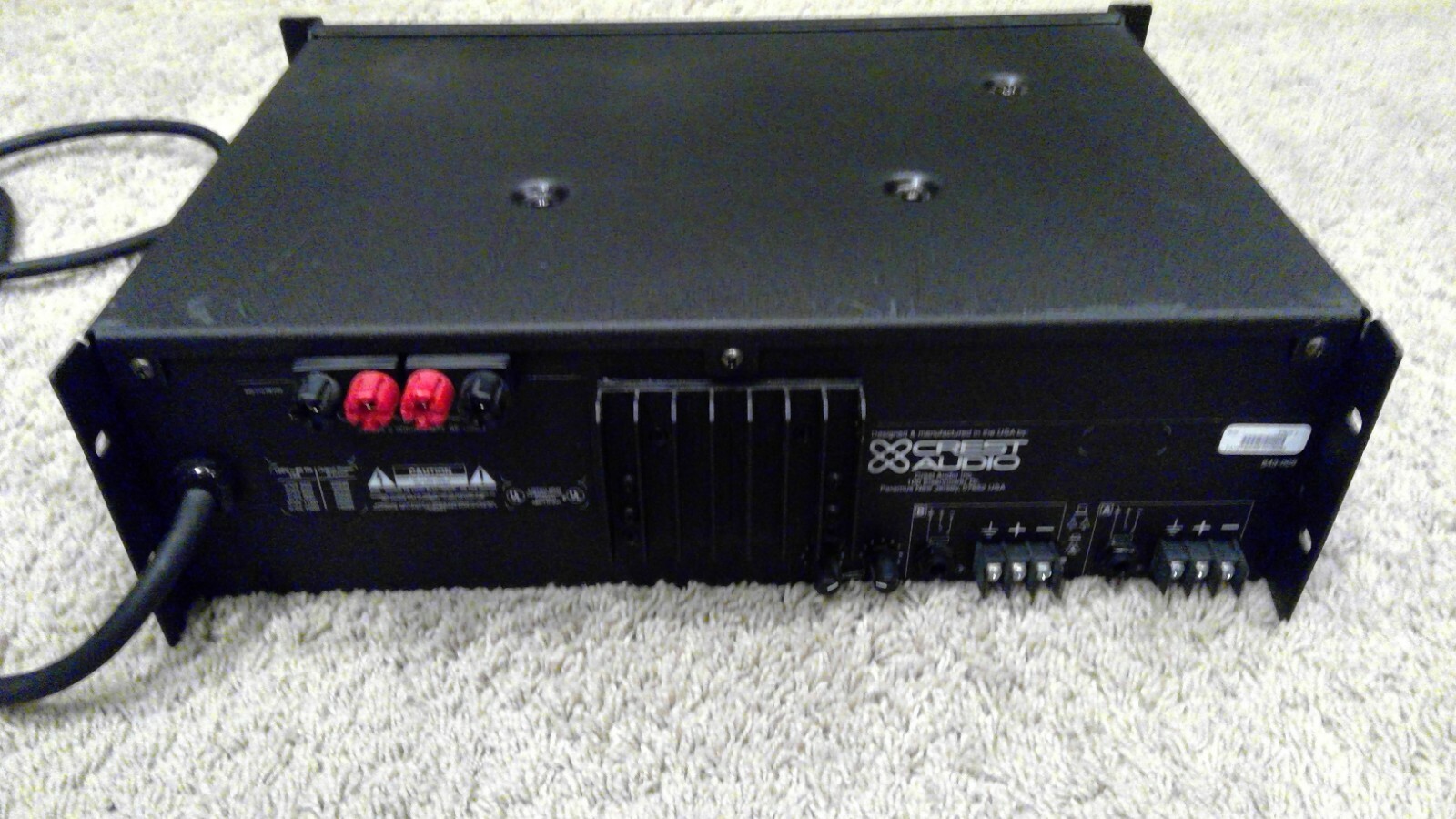 Crest Audio VS1500 Professional Rack Mount Power Amplifier
