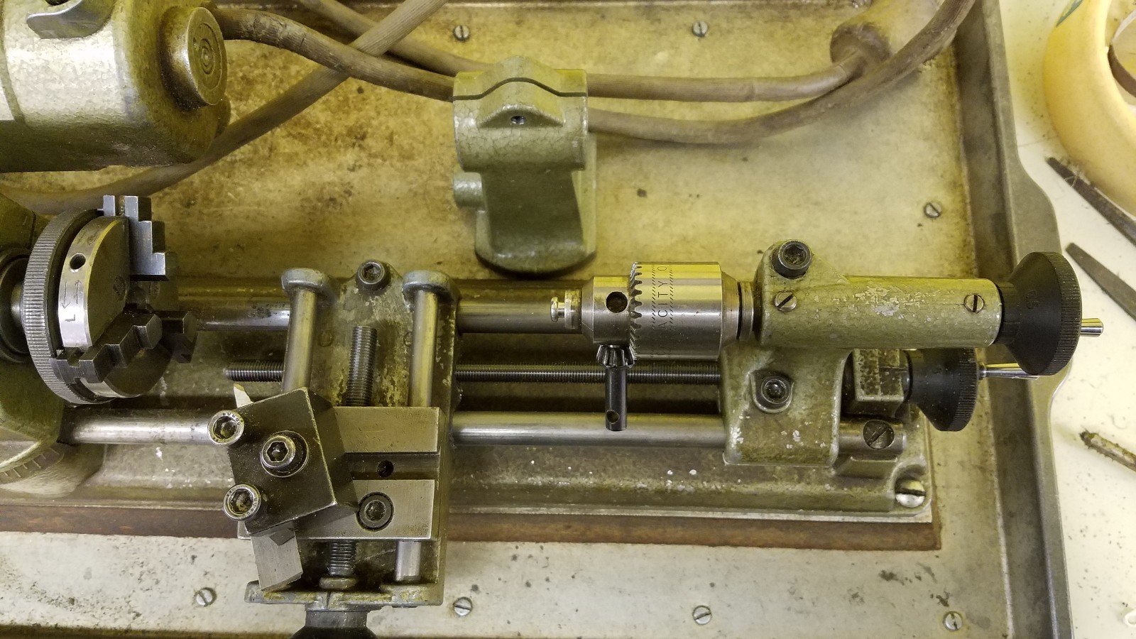 Unimat-SL - Watchmakers, or Jewelers Lathe - Model DB-200 - Very Good Condition