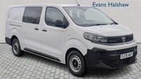 2025 Vauxhall Vivaro 2.0 Turbo D 145 Prime H1 Double Cab PANEL VAN DIESEL Manual