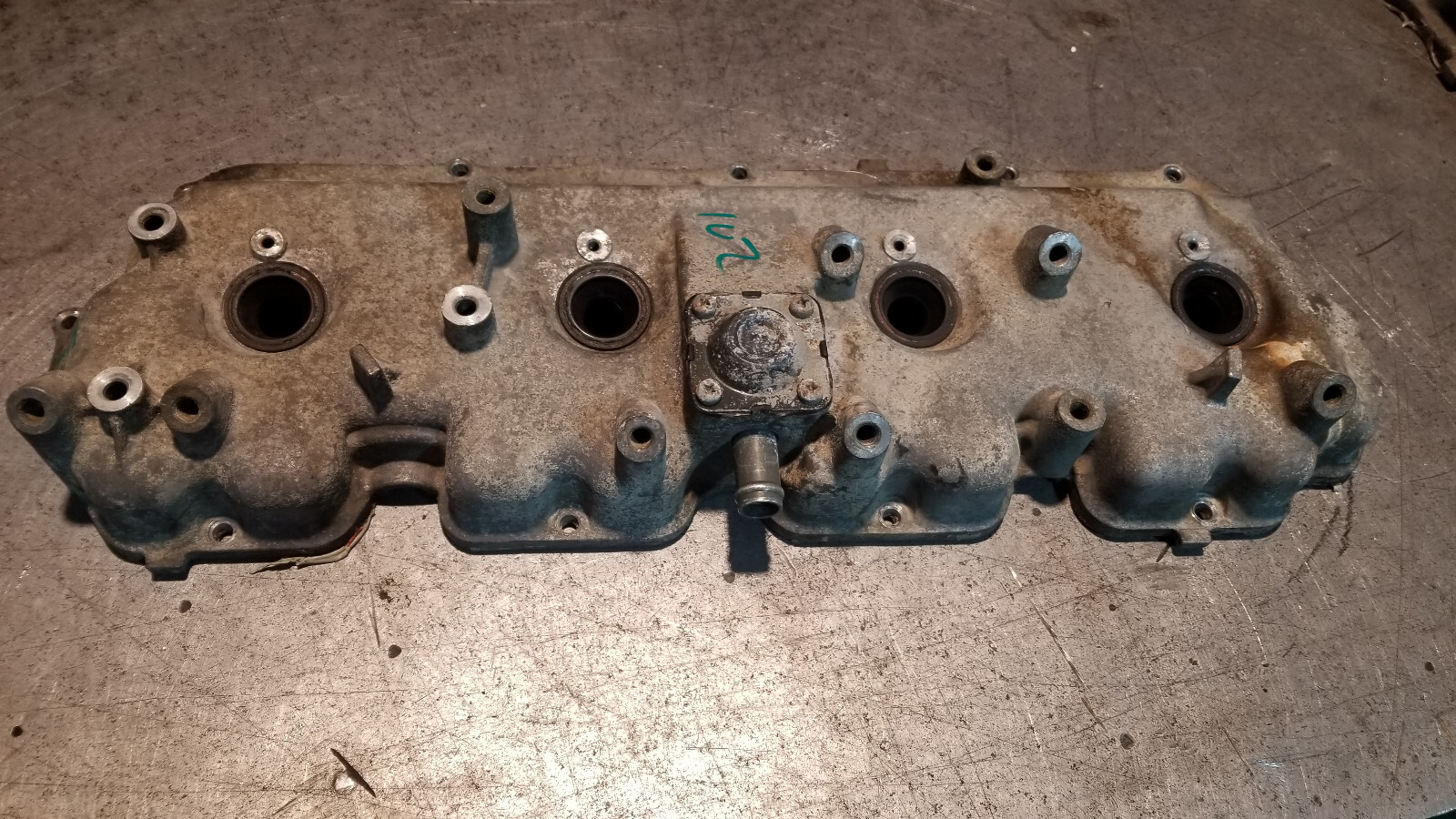 97223559 01 02 03 04 LB7 Duramax Diesel UPPER Valve Cover  - Picture 4 of 5
