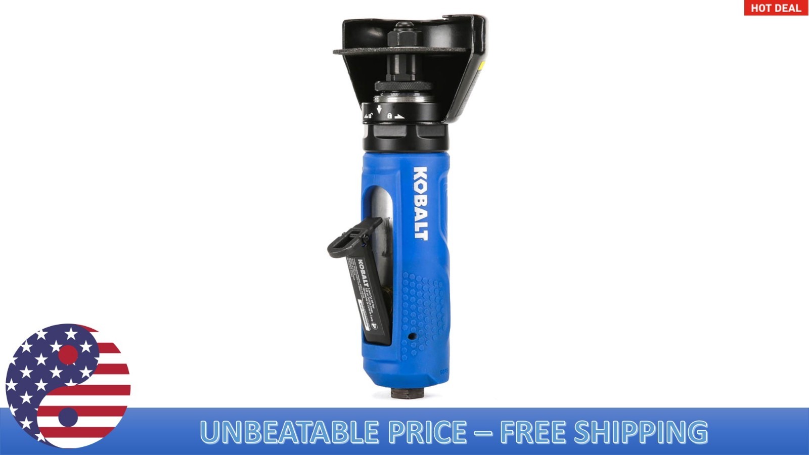 Kobalt 3-in Cut Off Tool Pneumatic Metal High Speed Cutting Cutter SGY-AIR226