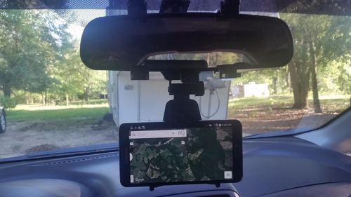 Car Mount / Car Rearview Mirror Mount Truck Auto Bracket Holder Cr... New