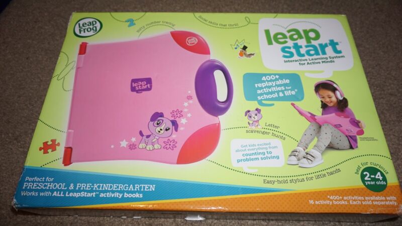 Leap Frog LeapStart Interactive Learning System Pink | eBay