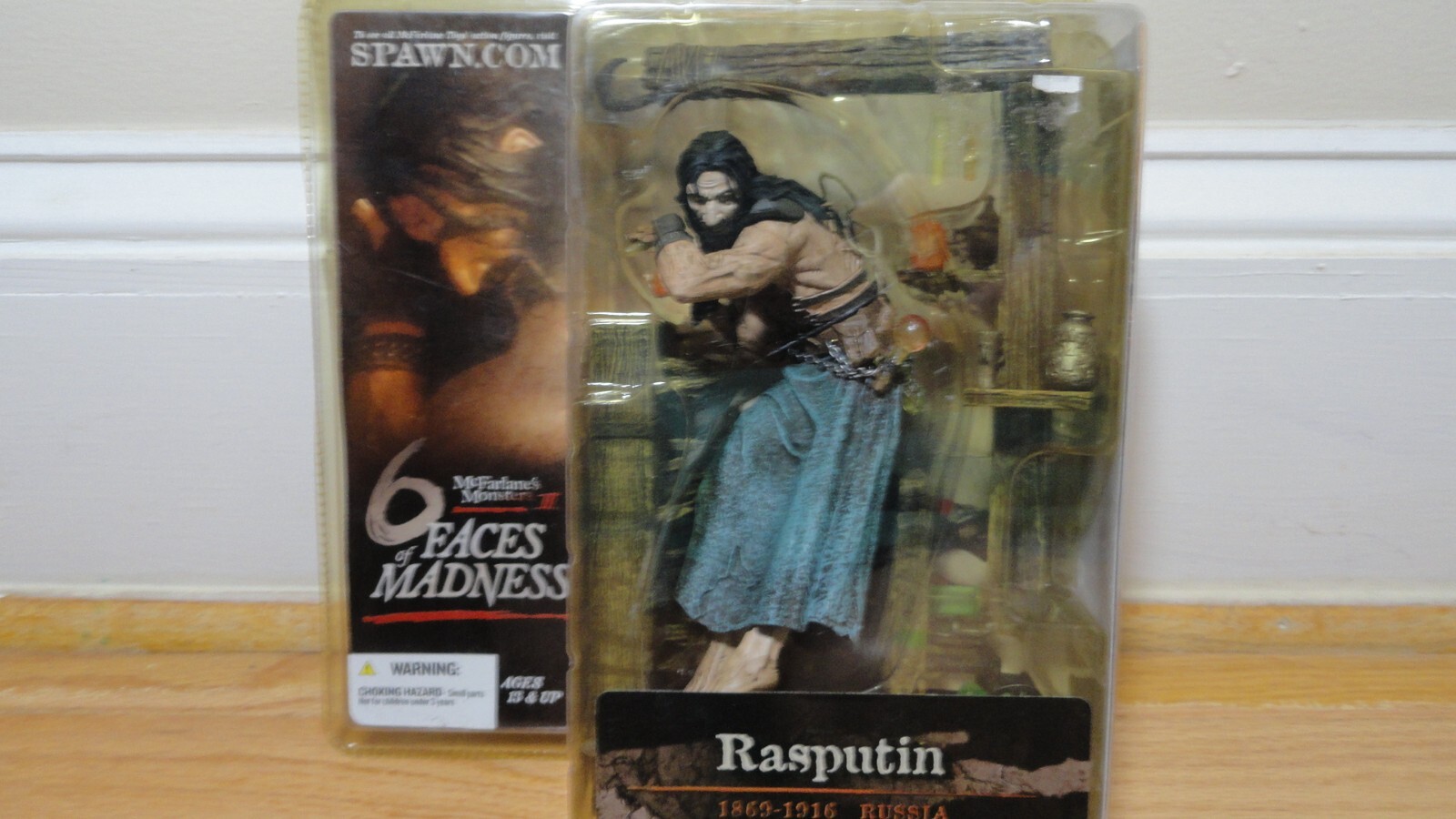 McFarlane's Monsters 6 Faces of Madness Rasputin 2004 Series