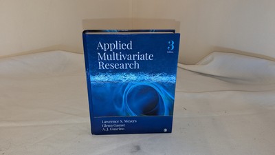 Applied Multivariate Research: Design and Interpretation
