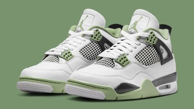 Nike WMNS Air Jordan 4 "Oil Green" AQ9129-103 Sneakers Shoes Woman ※US5-12