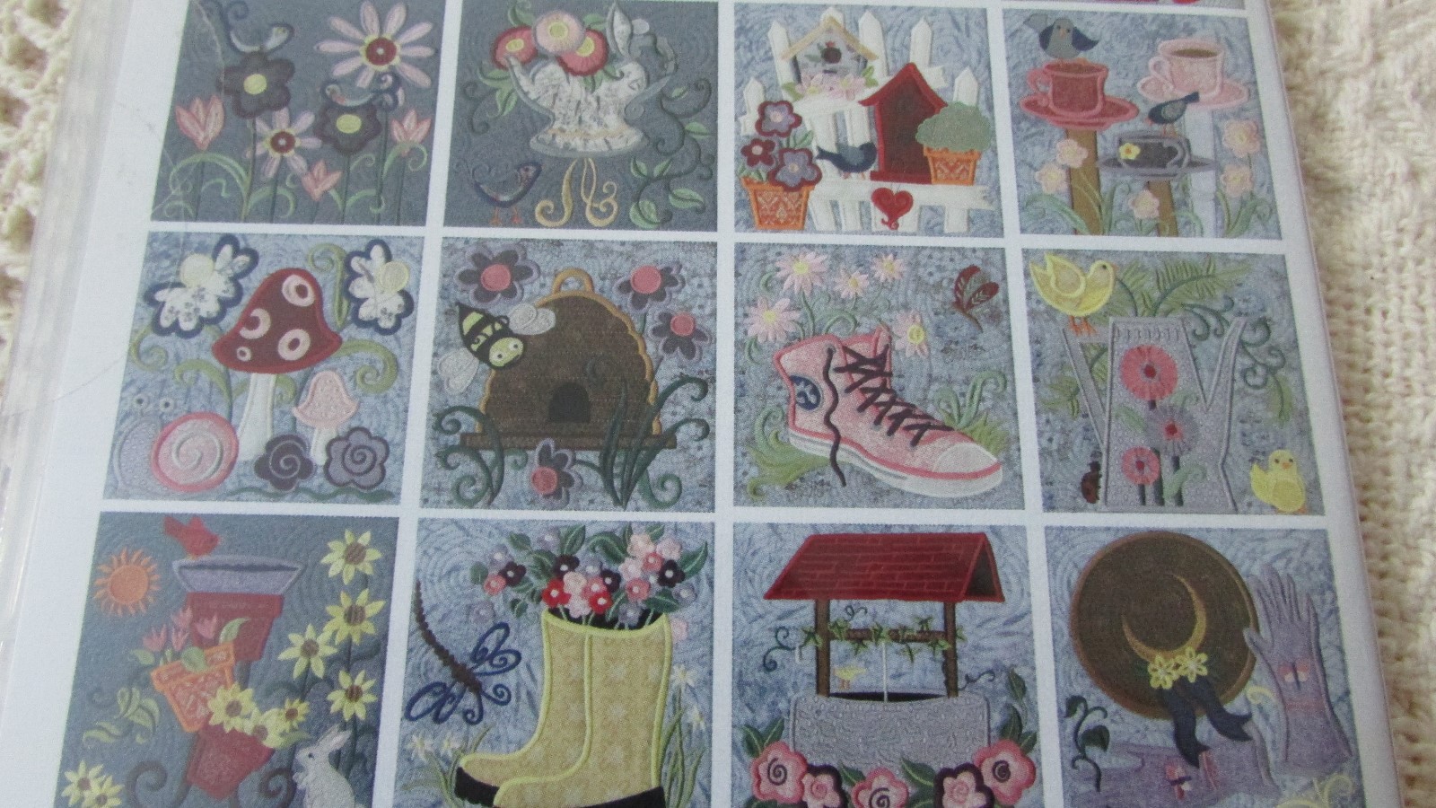 HTF Anita Goodesign TIME IN A GARDEN Embroidery Design Cd NEW SEALED FREE SHIP