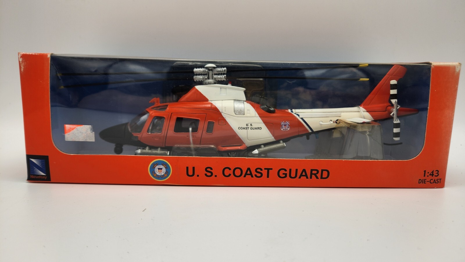 航空機・ヘリコプター Agusta A109 Power U.S. Coast Guard 1/43 Newray U.S. Coast Guard 1:43 Agusta A109 Power Elite Die
