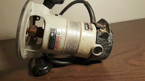 Rockwell heavy duty Model 6302 Router motor and base