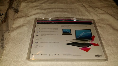 iWorld Laptop Cooling Station NEW Manufacturer Sealed CP-7099