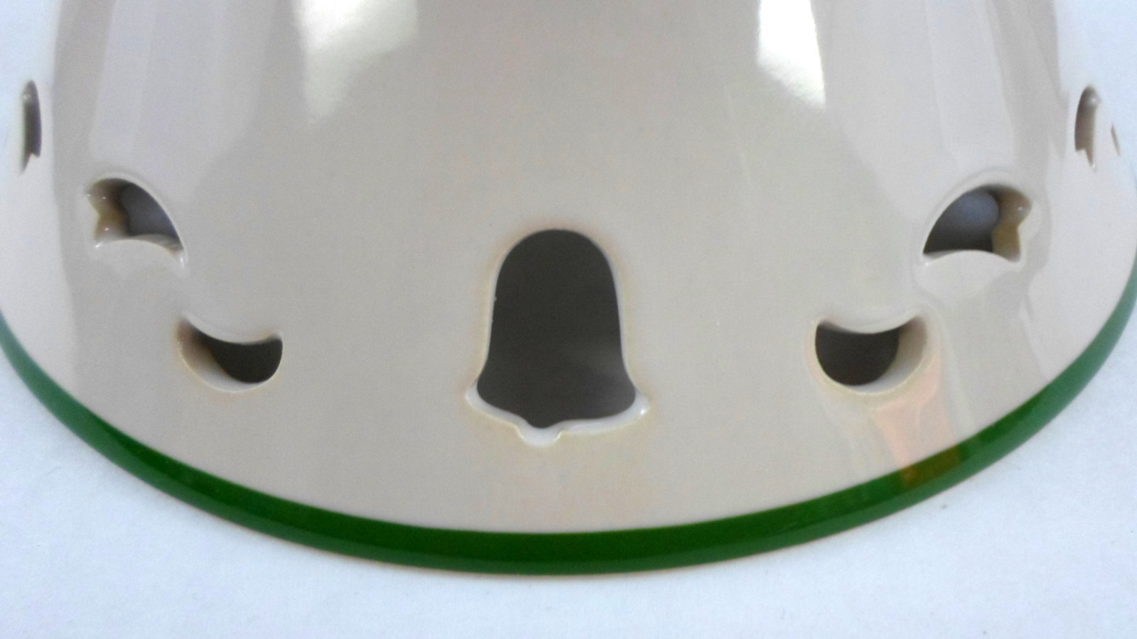 SPODE Christmas Tree Tealight Votive Candle Lamp & Shade