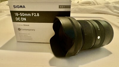 Sigma 18-50mm f/2.8 DC DN Contemporary Lens for Sony E Mount