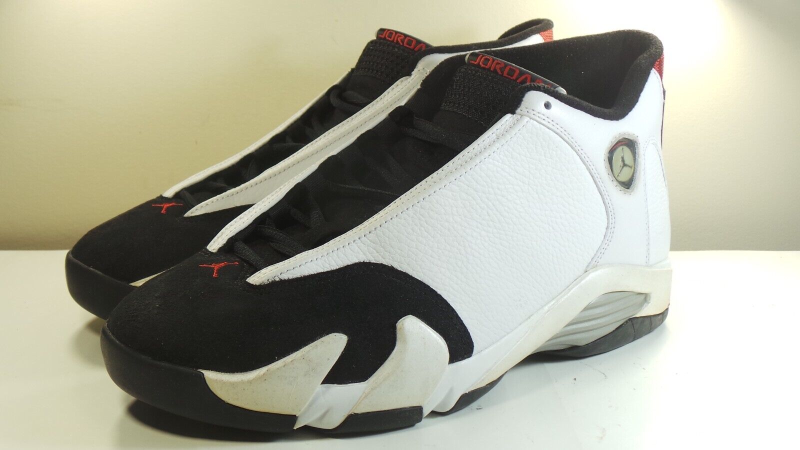 DS 1999 NIKE AIR JORDAN 14 XIV OG VINTAGE 136011 101 BLACK DS 1999 NIKE AIR JORDAN 14 XIV OG VINTAGE 136011 101 BLACK