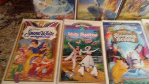 Walt Disney VHS Masterpiece Collection LOT OF 14 (Enlarge Pics for Titles)