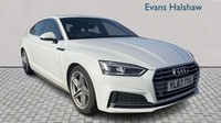 2018 Audi A5 2.0 TDI Ultra S Line 5dr S Tronic Hatchback Diesel Automatic
