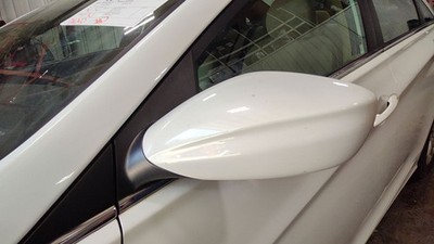 2011-2015 Hyundai Sonata LH Driver Power Door Mirror Shimmering White-WJ