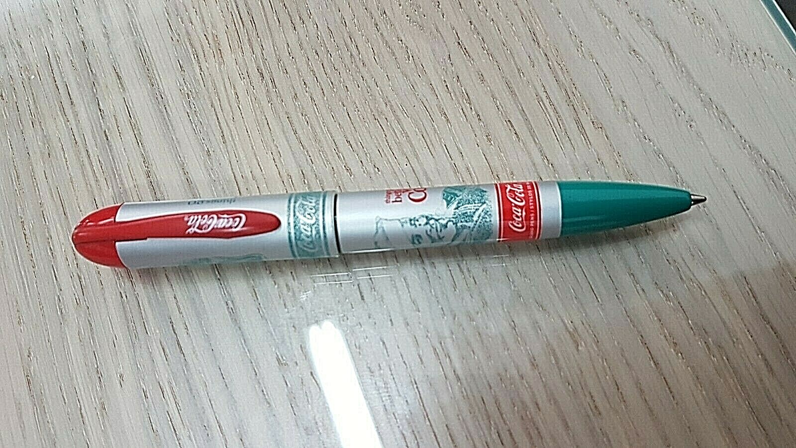 Penna Coca Cola With Coke Stypen blu sfera Gadget Ufficiale Limited 1