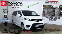 2020 Toyota PROACE VERSO 1.5D  9 Seater Shuttle  Medium 5dr NO VAT MPV Diesel Ma